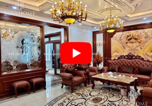 Video thi công biệt thự gỗ gõ đỏ tại Hải Dương - CTV2108