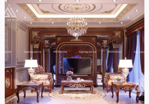 Chiêm ngưỡng thiết kế nội thất biệt thự tân cổ điển Lacasa- NTH2311
