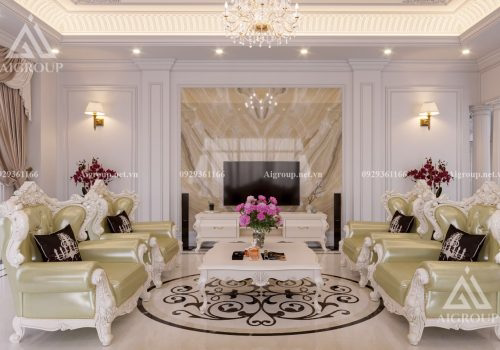 Biệt thự nội thất phong cách tân cổ điển đẳng cấp- NTH2414